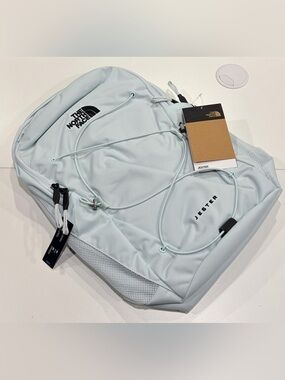 The North Face Women’s Jester Backpack 27L Ice Blue NWT 16'' Laptop Sleeve